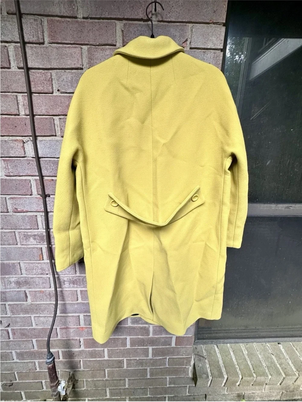 J Crew Wool Trench Size Small